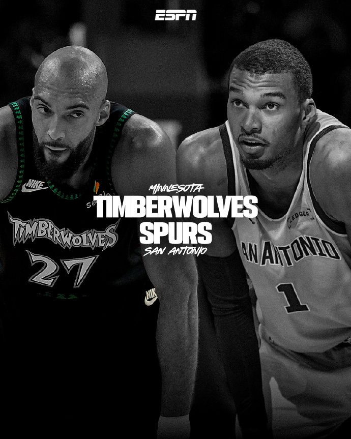 森林狼擒掘金总分4-2晋级！NBA西部半决赛首组对决公布 森林狼对阵马刺 戈贝尔能否抵挡文班亚马？